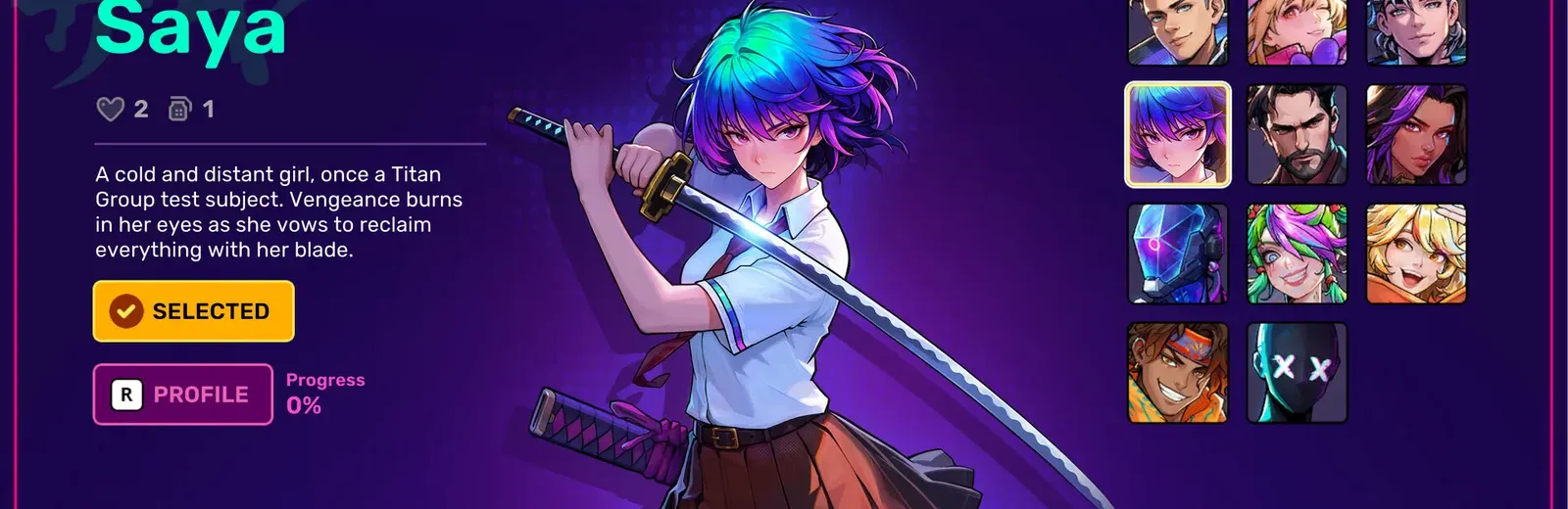 Personajes de Neon Abyss 2 — Neon Abyss 2 official screenshot